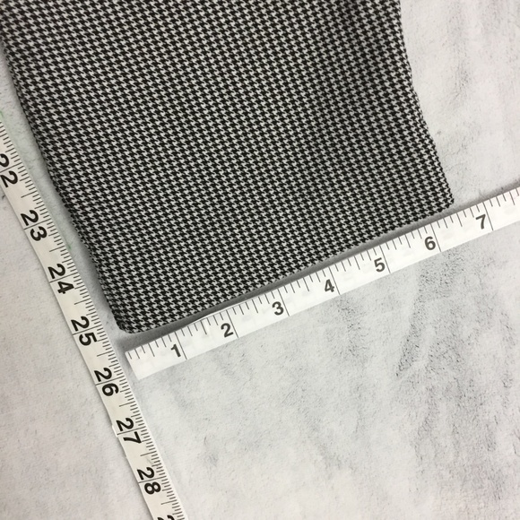 Jules & Leopold Cropped Pants Womens XL Elastic Waist Houndstooth Capris Office - Picture 9 of 9